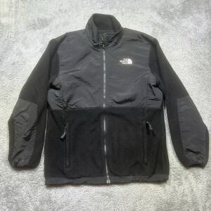 The North Face Jacket Girls XL (18)‎ Black Denali Fleece Coat Fuzzy Warm Outdoor